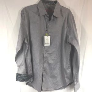 Robert Graham Roadster Button Up Flip Cuffs XL